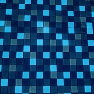 Luminous Glass Crystal Glass Swimming Pool Luminous Mosaic Tile Swimming Pool Bathroom Blue Background Wall Pool