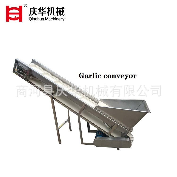 供应不锈钢输送机  蒜头上料机 蒜瓣输送机