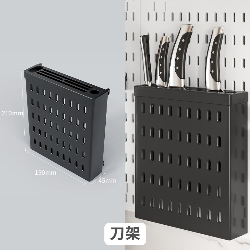 Agujero libre del hogar agujero de almacenamiento de la placa rack dormitorio de almacenamiento de rack agujero de la cocina de gancho agujero placa accesorios al por mayor