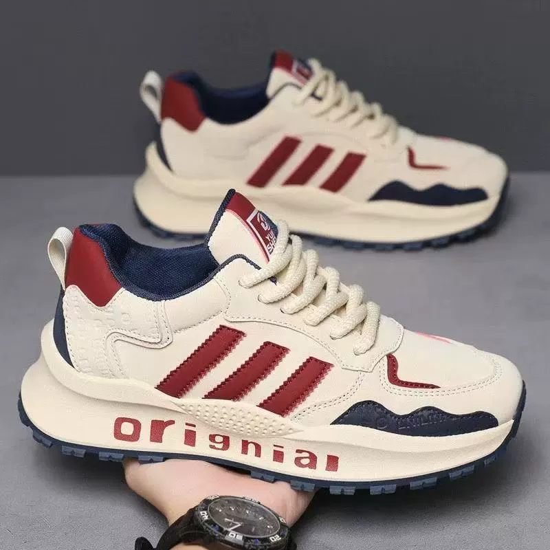 [Весенний взрыв] мужская обувь весна 2025 новая мода молодежная дикая доска обувь повседневная спортивная обувь на толстой подошве