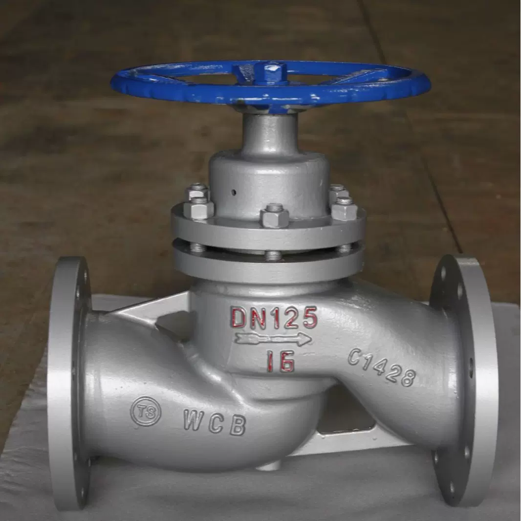 UJ41H-25P 手动不锈钢法兰柱塞截止阀