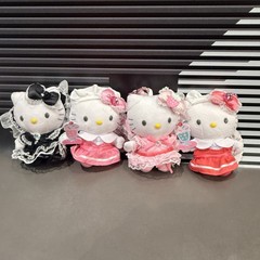 联名女仆萝莉蕾丝洛丽塔猫咪挂件饰毛绒公仔少女心背包爱心扣挂饰