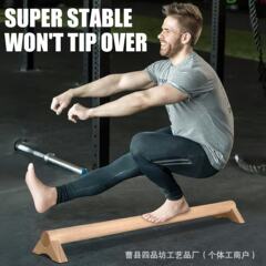 跨境木质平衡杆俄式挺身架俯卧撑平衡训练架光束脚踝平衡训练器