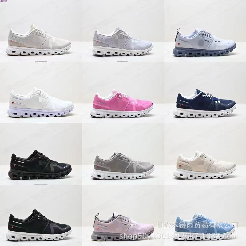 Cross-Border Sports Shoes on Men's Shoes Cloud6 Running Shoes Women's Breathable Non-Slip Outdoor Hiking Putian Jogging Shoes Cross-Border Sports Shoes on Men's Shoes Cloud6 Running Shoes Women's Breathable Non-Slip Outdoor Hiking Putian Jogging Shoes