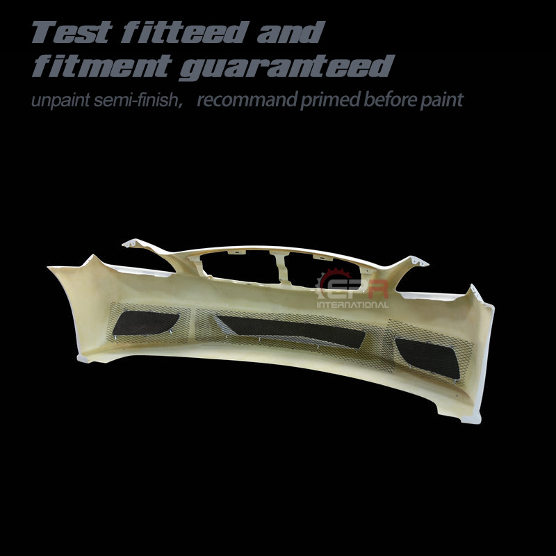 Suitable for Infiniti G37 Resin Fiber Modification Parts lb Wide-Body Front Bumper Large Surround Lower Lip Front Face Bar