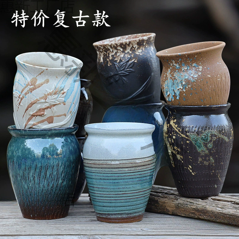 Большой керамический горшок для суккулентов, орхидей фаленопсис, для балкона и дома, креативный дизайн