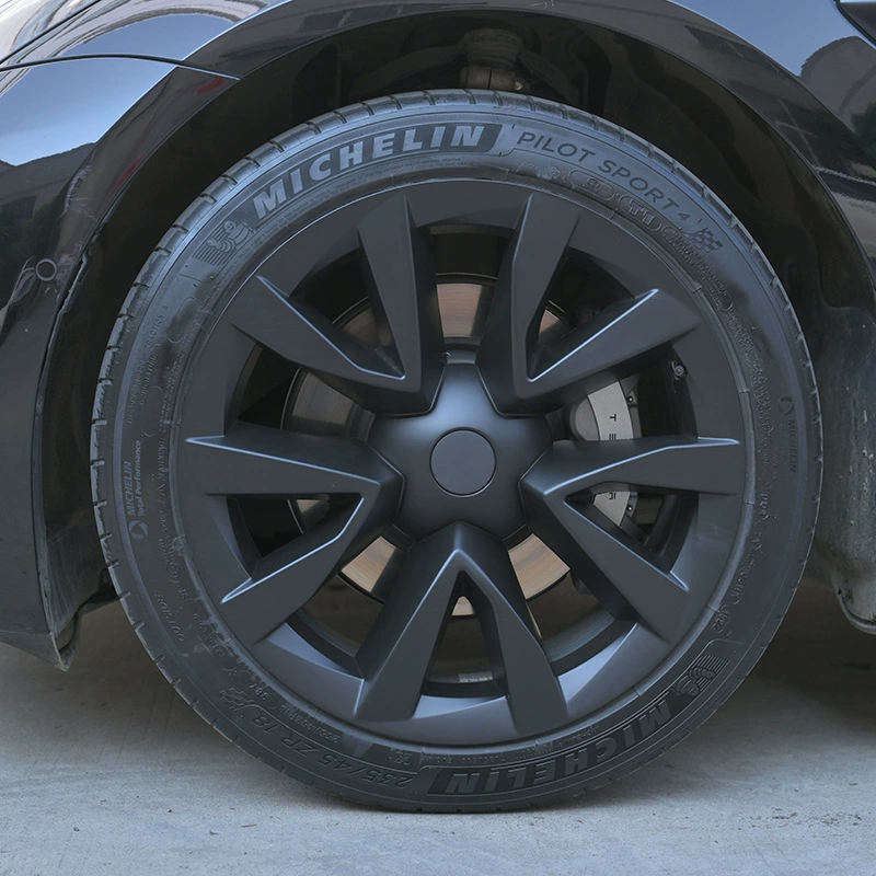 Применимо к защитному кольцу крышки ступицы колеса Tesla Model3 18-дюймовая Модифицированная полностью покрытая крышка базовой американской ступицы колеса