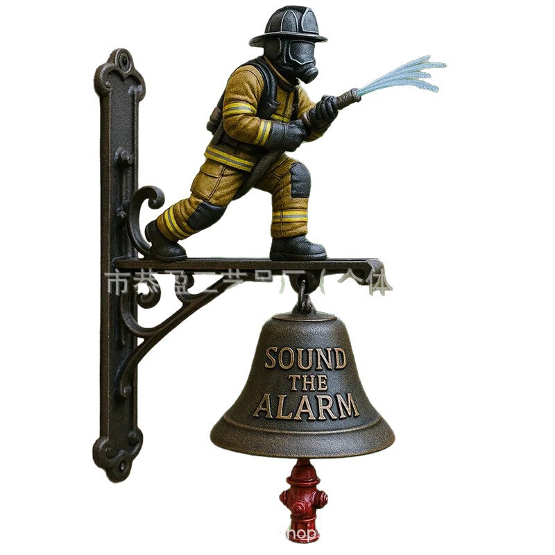 独立站跨境新品Salute to Firefighters Doorbell致敬消防员门铃|undefined