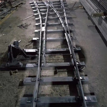 单开双开对称铁路钢轨道岔 地铁渡线道岔 铁路矿用轨道煤矿道岔