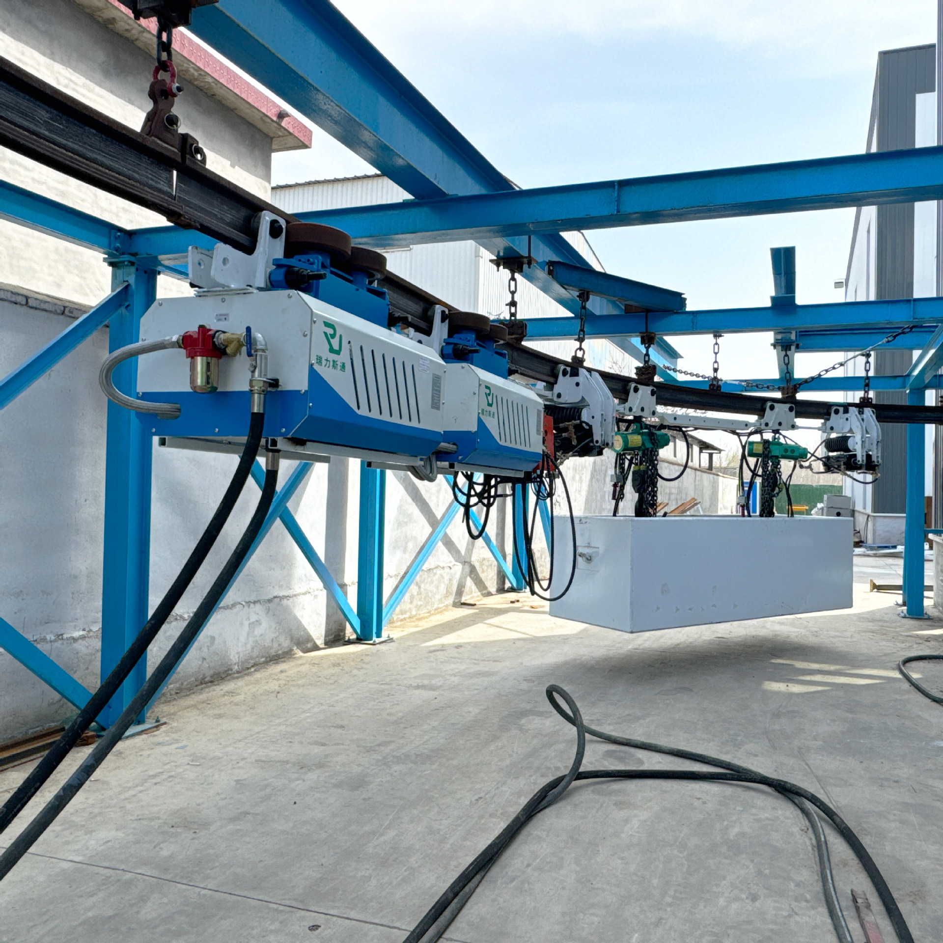 单轨吊厂家 煤矿井下起吊运输设备 气动吊挂矿用防爆输送安全高效