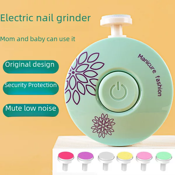 [A generation of hair] baby electric nail grinder children's nail trimmer baby nail clippers nail clippers set cross-border