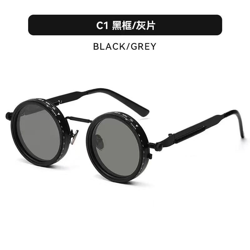 ND9 ギア調整可能な減光サングラス釣り運転フィルターレトロメガネ抗 UV パーソナライズされた偏光サングラス