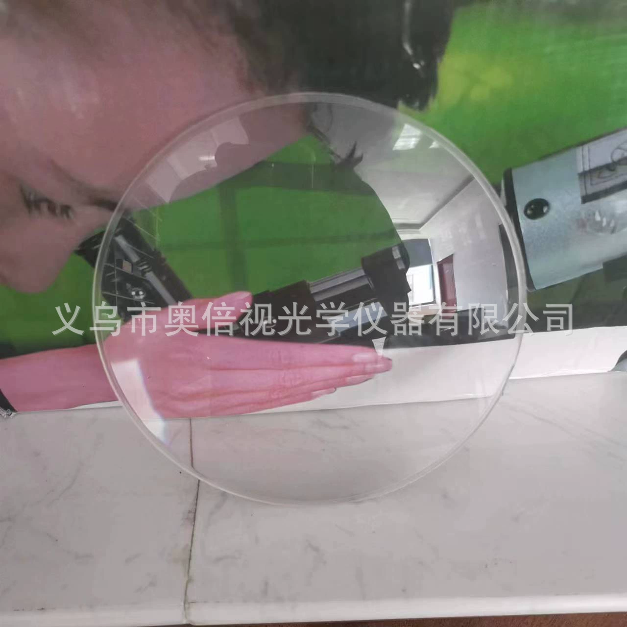 Высококачественная акриловая двойная выпуклая линза 130 мм, лупа, линза из оптической смолы