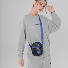 跨境PU软皮手机包小挎包女斜挎小包2025秋冬新款小圆包黑色迷你包