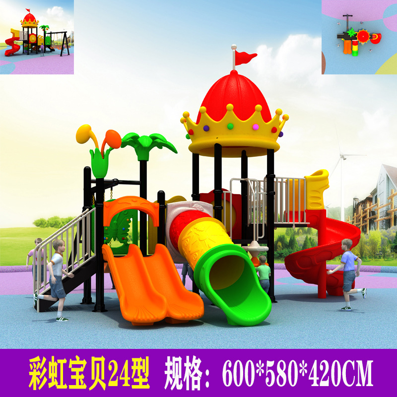 Deslizamiento infantil nuevo deslizamiento de jardín de infantes al aire libre comunidad parque de juegos al aire libre combinación deslizamiento