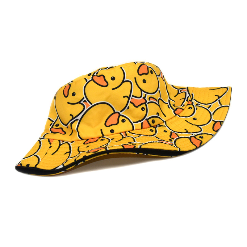 Unisex Gender Cute Style Unisex Cute Duck Wide Eaves Bucket Hat