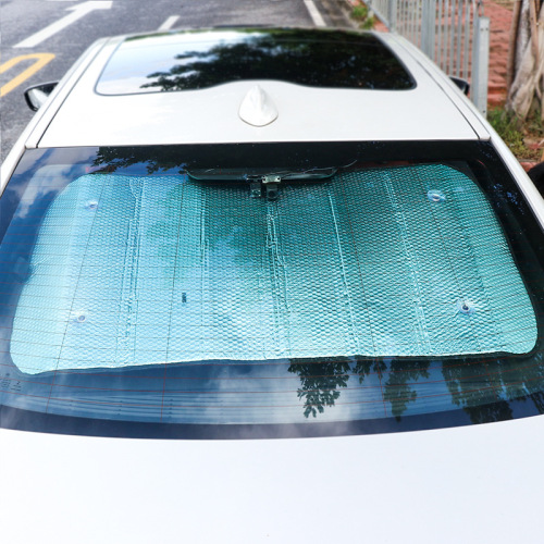 汽车遮阳帘后档前挡风玻璃遮阳板车内窗帘挡光神器隔热遮阳挡