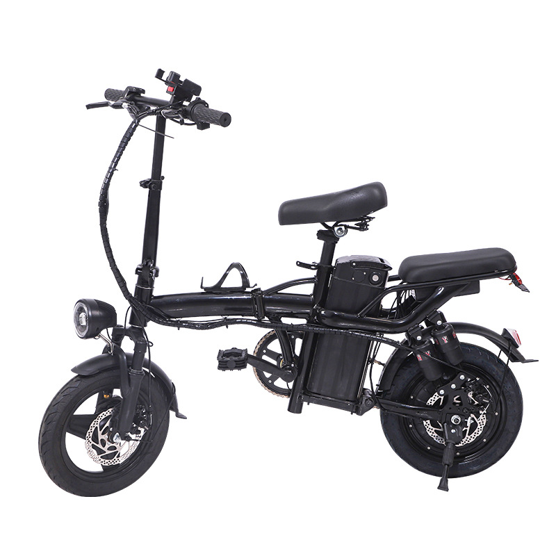 Nuevo transfronterizo de venta caliente eléctrica de dos ruedas de litio conducción eléctrica unidireccional coche plegable eléctrico bicicletas