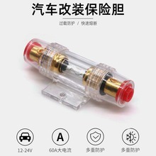 12-48V 30A/40A/60A/80A/100A 8/10AWG直插式AGU保险丝座