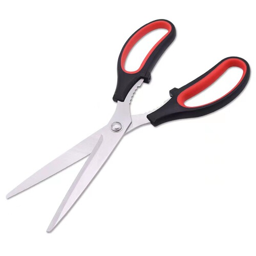 Stainless steel kitchen multi-functional food Korean barbecue chicken bone home use chicken cut steak scissors full steel cut wholesale