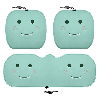 Multi-function pad: square pad three-piece interior supplies