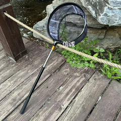 Carbon Mini Dip Net for Outdoor Fishing & Miniature Dip Net with Telescoping Design—Lightweight, Portable Mesh Bag, Wholesale Fishing Gear Accessories