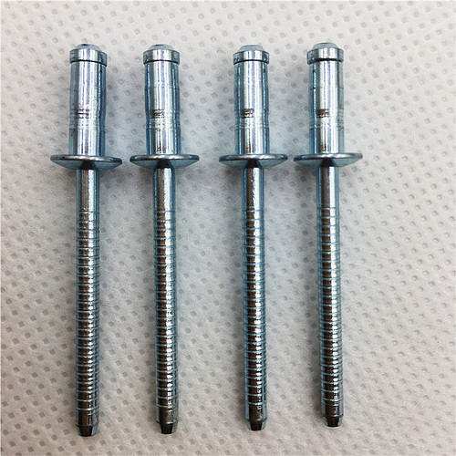 Good single-drum iron round head blind rivets, high-strength structural carbon steel single-strand rivets, free sample direct sales