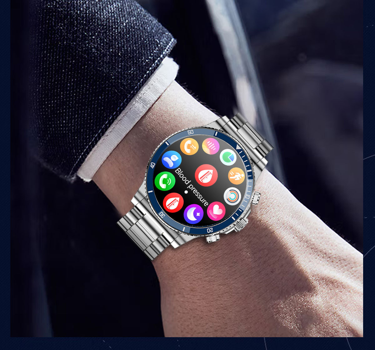 Έξυπνο ρολόι L67pro, καρδιακός ρυθμός και αρτηριακή πίεση Bluetooth_voghion.com
