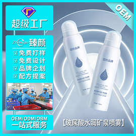 oem定制玻尿酸水润矿泉喷雾紧致嫩肌玻尿酸补水精华国货护肤品