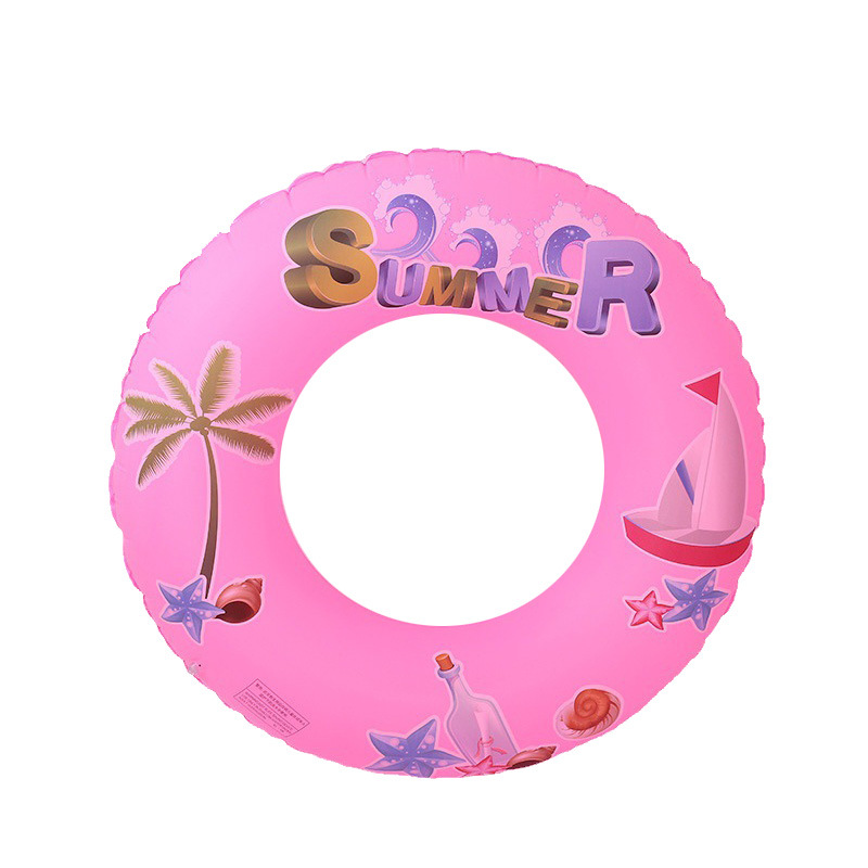 Nuevo anillo de natación para padres e hijos red retro doble bolsa de aire bajo la axila verde engrosado anillo flotante inflable al aire libre