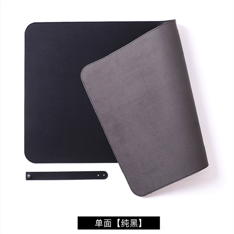 Polyurethane Double-Sided Mouse Pad — Two-Tone Desk Mat, Multi-Size Customizable