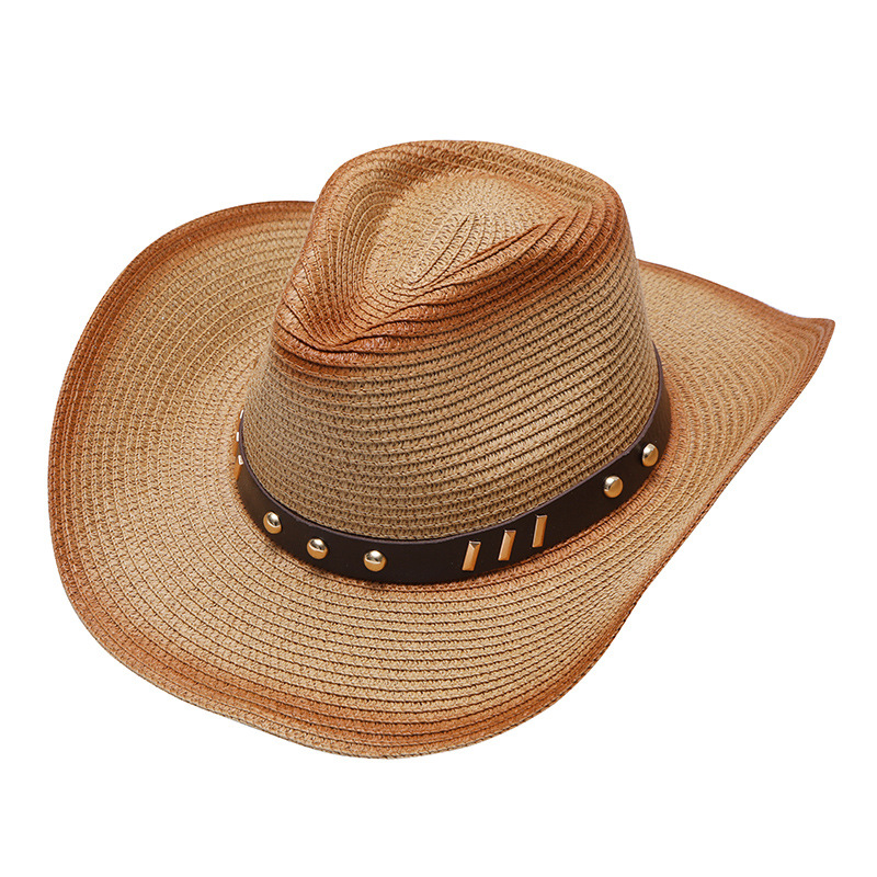 Vintage stråhatt fedora för män och kvinnor sommar solhatt_voghion.com