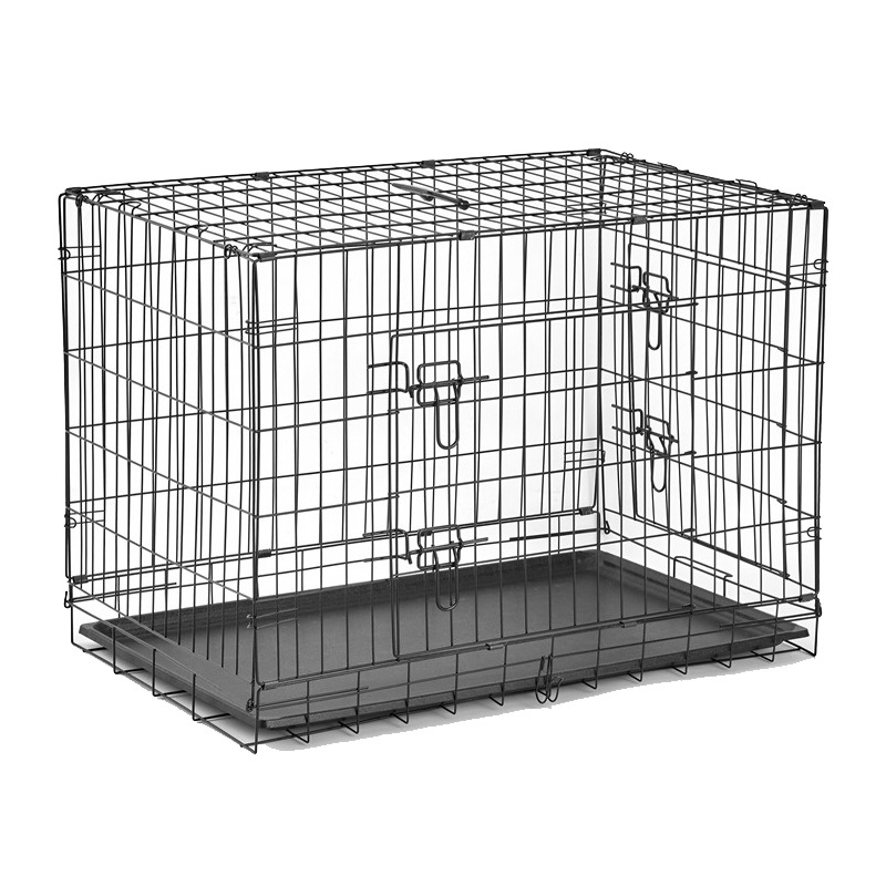 Thickened Folding Cat Cage Large Wire Dog Cage Pet Cage_voghion.com