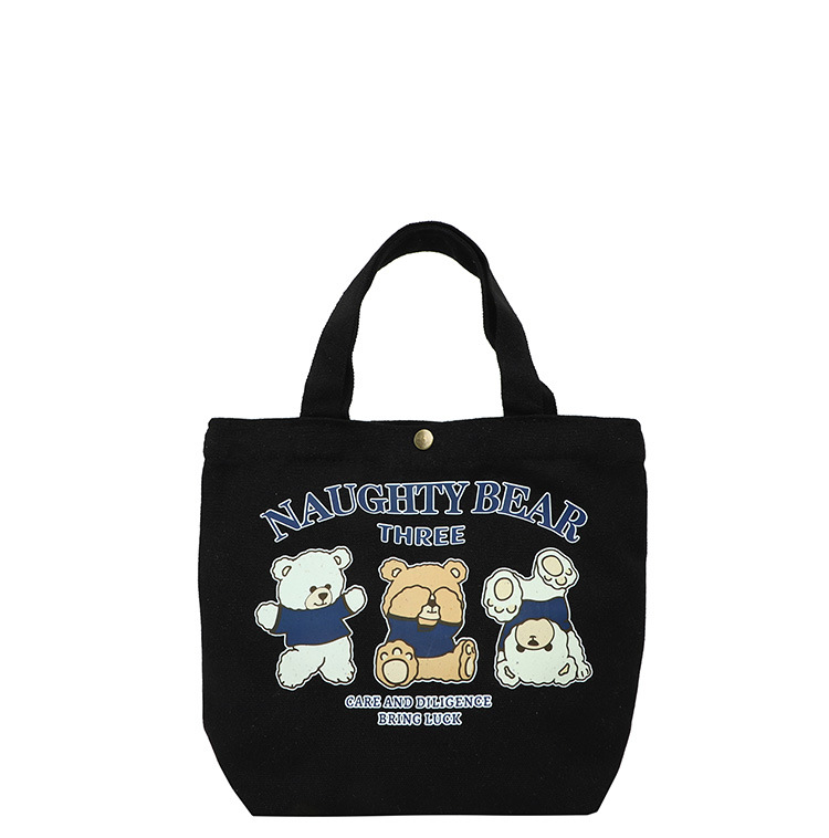 Bolsa de mano de lonchera de trabajo 2025 nuevo bolso de mujer bolso de mano bento bolso de lona bolso impermeable