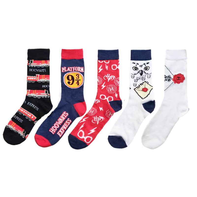 Men's Harry Potter Magic Owl Hogwoods Women Factory Wholesale Tide Socks Men's Socks Middle Tube plus size Cotton Socks Men's Harry Potter Magic Owl Hogwoods Women Factory Wholesale Tide Socks Men's Socks Middle Tube plus size Cotton Socks