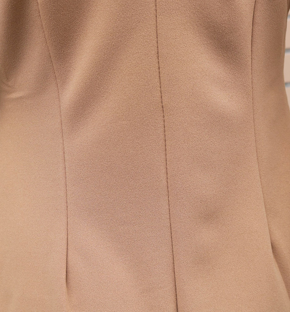 Lapel Long-Sleeved Suit Dress NSCZ103989