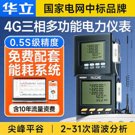 杭州华立三相多功能电力仪表0.5S级三相智能电表MODBUS规约HL624E