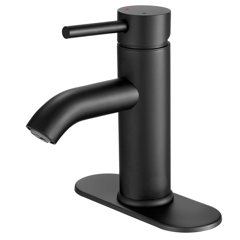 Cross-Border Hot and Cold Water Faucet Stainless Steel Bathroom Sink Washbasin Countertop Basin Bathroom Hardware Custom Bathroom Fixtures