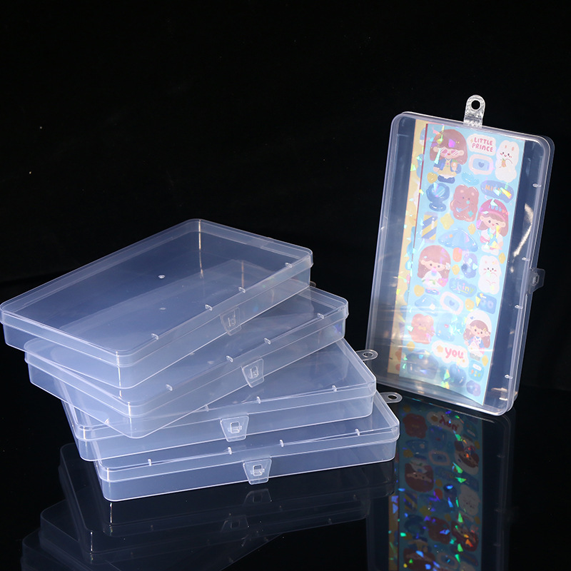Rectangular transparent plastic medical mask