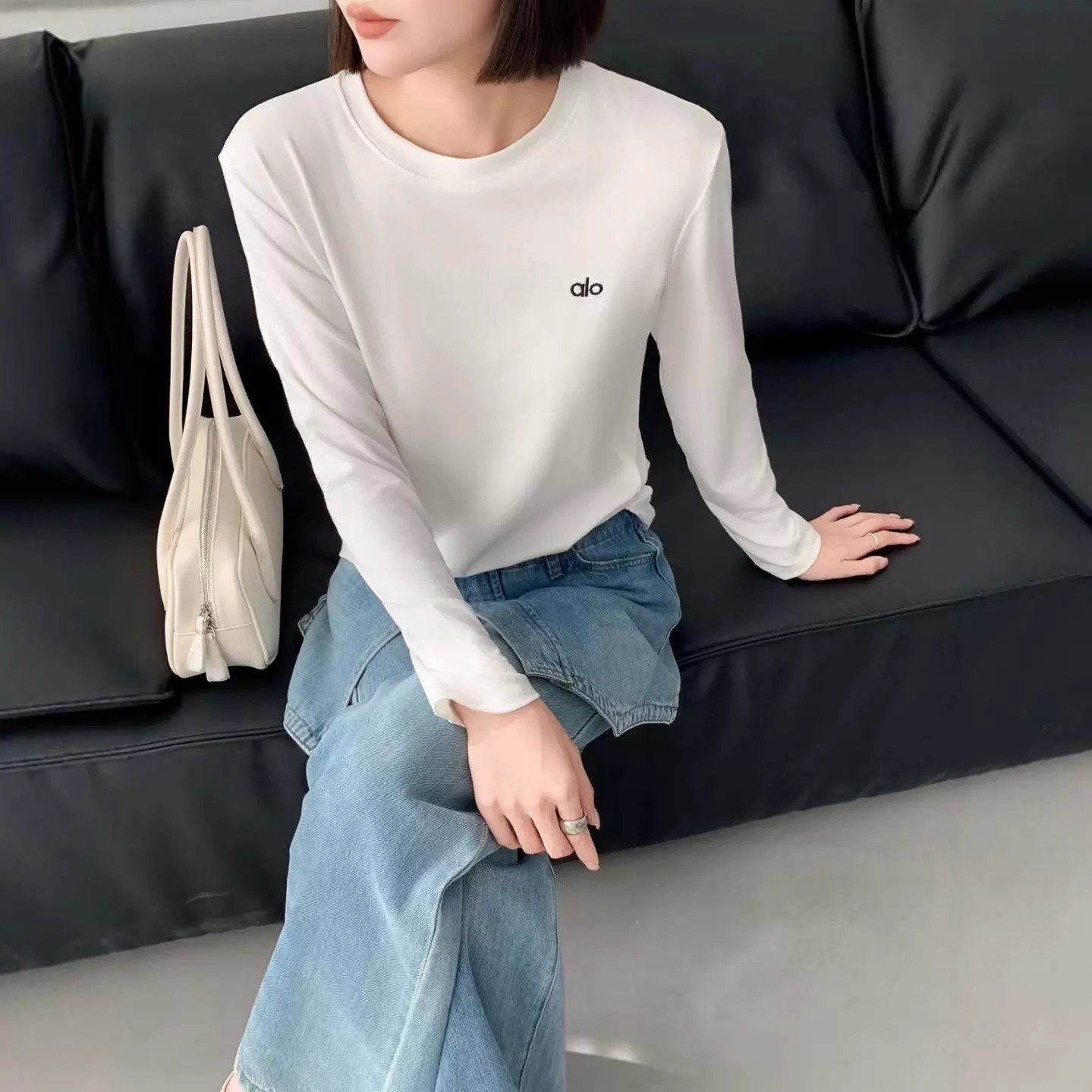0825-168秋季软糯打底衫上衣女装