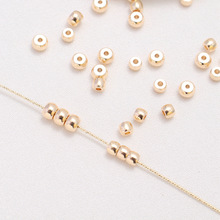 ����ɫ14K�~�����A�ι���ֱ��4MM5MMɢ���ִ����ֹ�diy�Ʒ���