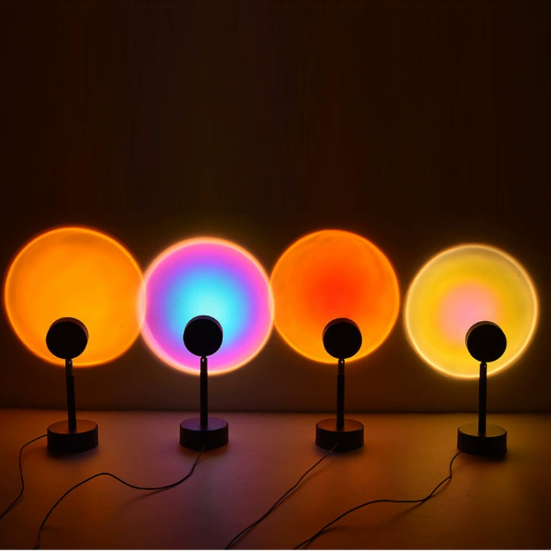 Настольная лампа-пол lampsfloor для гостиной и спальни с проектором, креативная атмосфера дивана для кровати, интернет-знаменитость