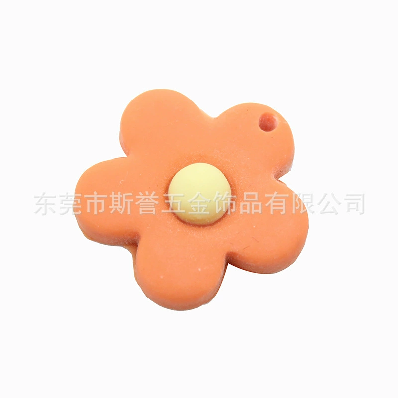 Matte accessories flower-shaped, hair accessory, socks, DIY
