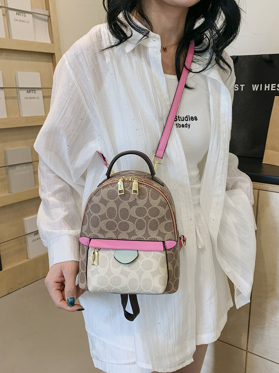 Mochila casual retro para mujer, ligera, versátil, ideal para viajes y uso diario