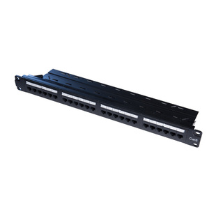 Category 6 24 Unshielded Monolithic Patch Panel