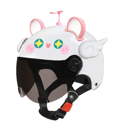 Universal – Motosiklet kaskı (dəbilqə) Motorcycle Helmet Cute
