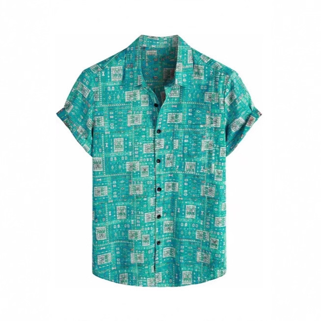 Summer Men's Hawaiian Shirt Casual Floral Shirt Tropical Fashion Plus Size Short Sleeve Beach Shirt Casual Summer Men's Hawaiian Shirt Casual Floral Shirt Tropical Fashion Plus Size Short Sleeve Beach Shirt Casual