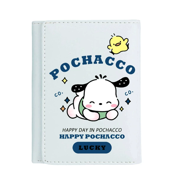 Pache Dog lying-Candy Wallet Blue