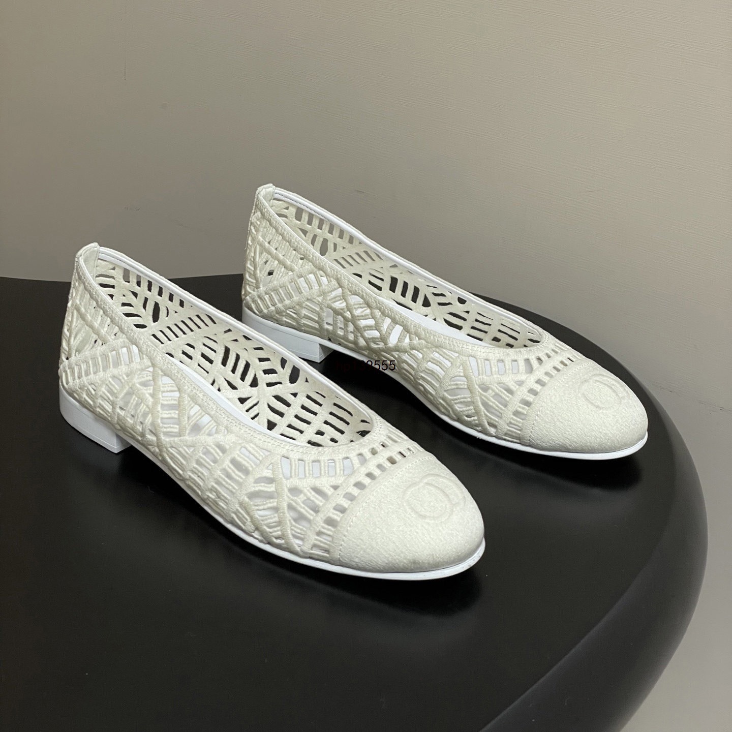 Quality Shoes -style Flat Bow Shallow-cut New Model Genuine Color-blocking Full Leather Elegant Ballet Shoes_vogvips.com