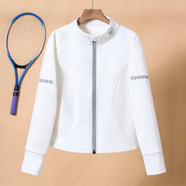 加绒新款立领开衫夜光拉链外套6 色